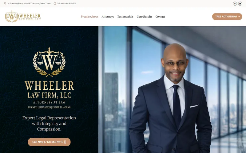 Wheeler Law Firm, LLC website project